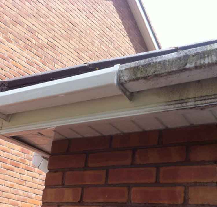 Soffit Board Cleaning